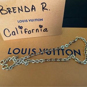 Louis Vuitton small Pochette accessories chain.